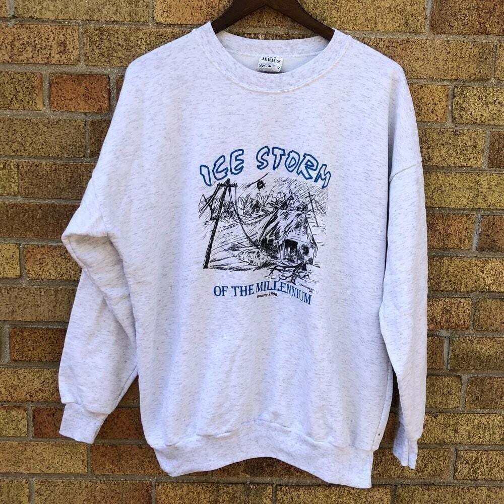 Vintage 1998 North American Ice Storm Sweater XL